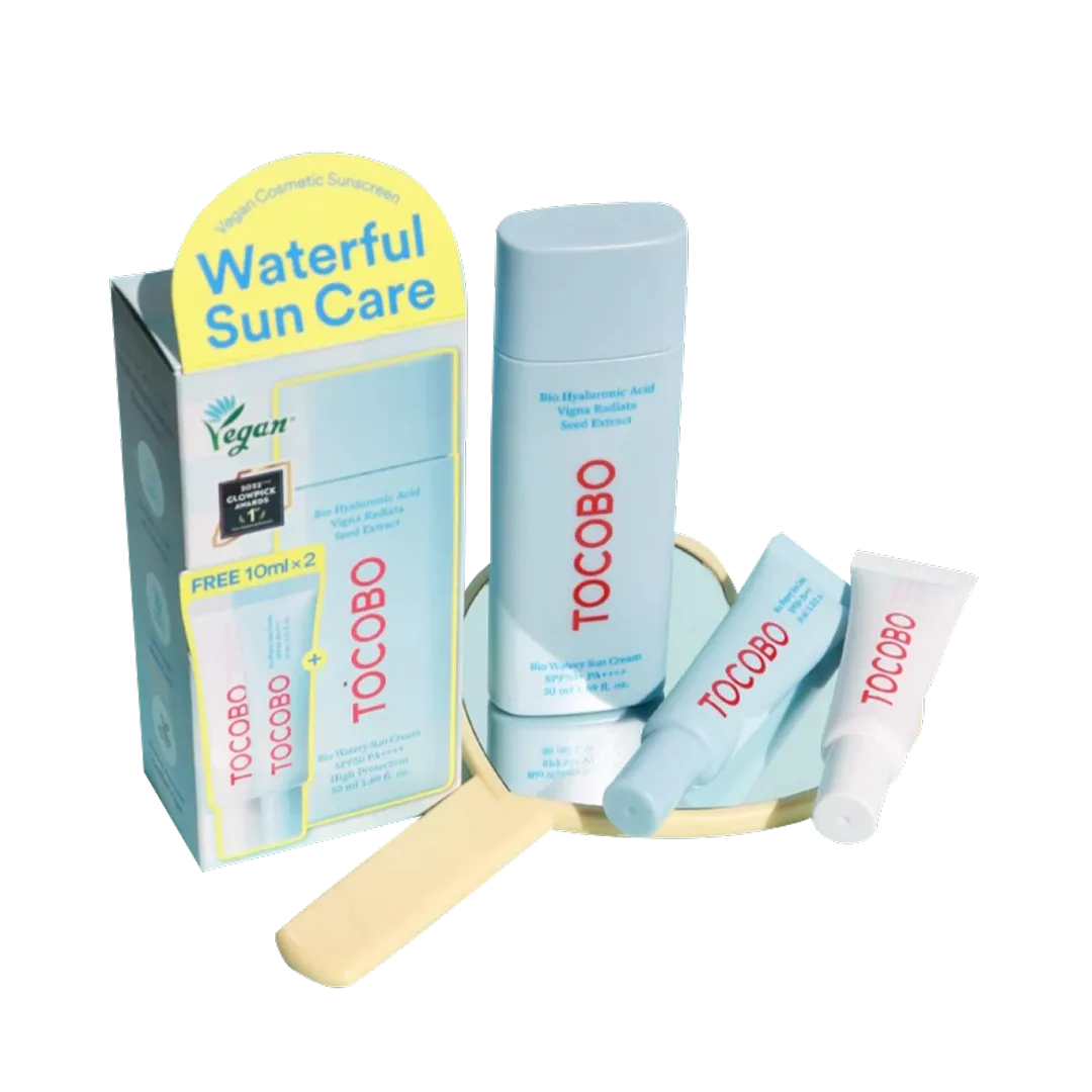 TOCOBO - Bio Watery Sun Cream + Deluxe Set