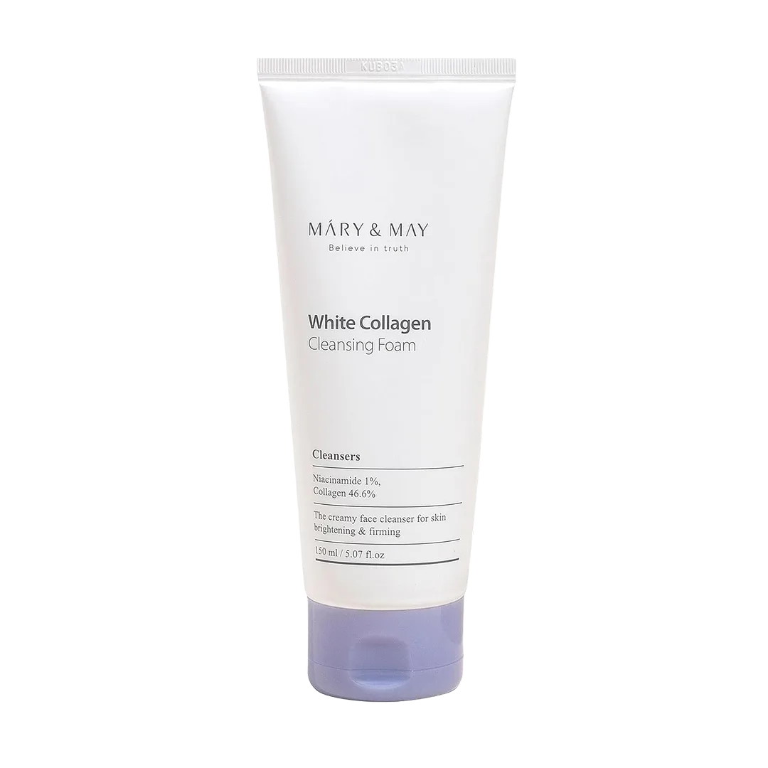 Mary&May - White Collagen cleansing foam